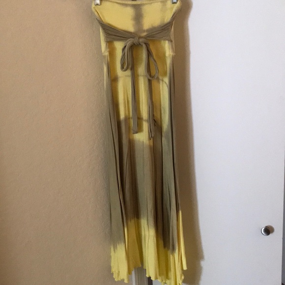 Free People strapless tie dyed dress - Picture 3 of 5